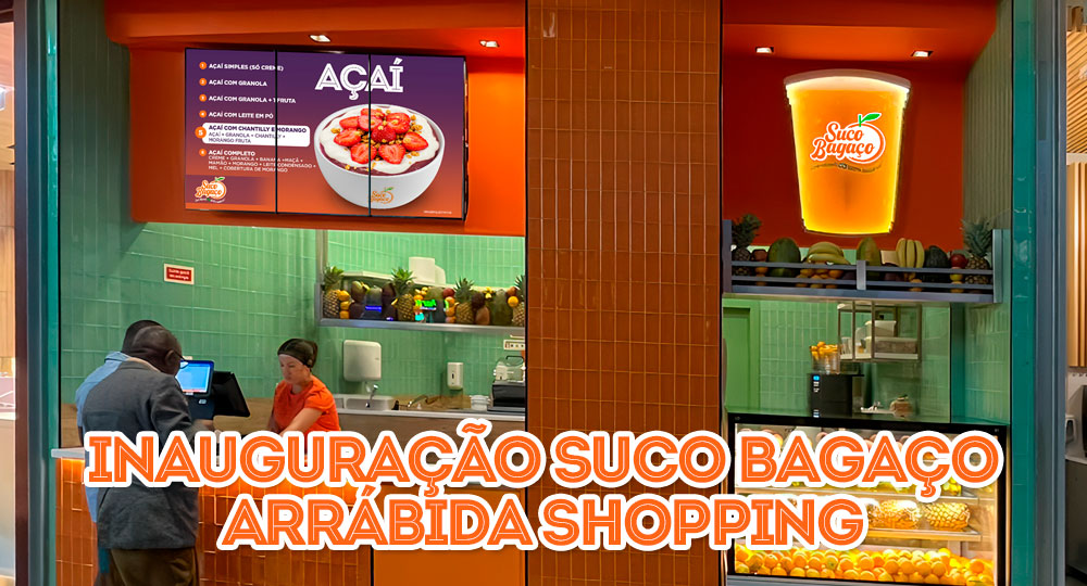 Suco Bagaço Arrábida Shopping